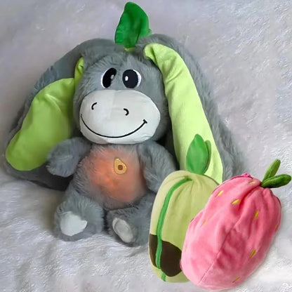 Çilekli Eşek Peluş Oyun Arkadaşım