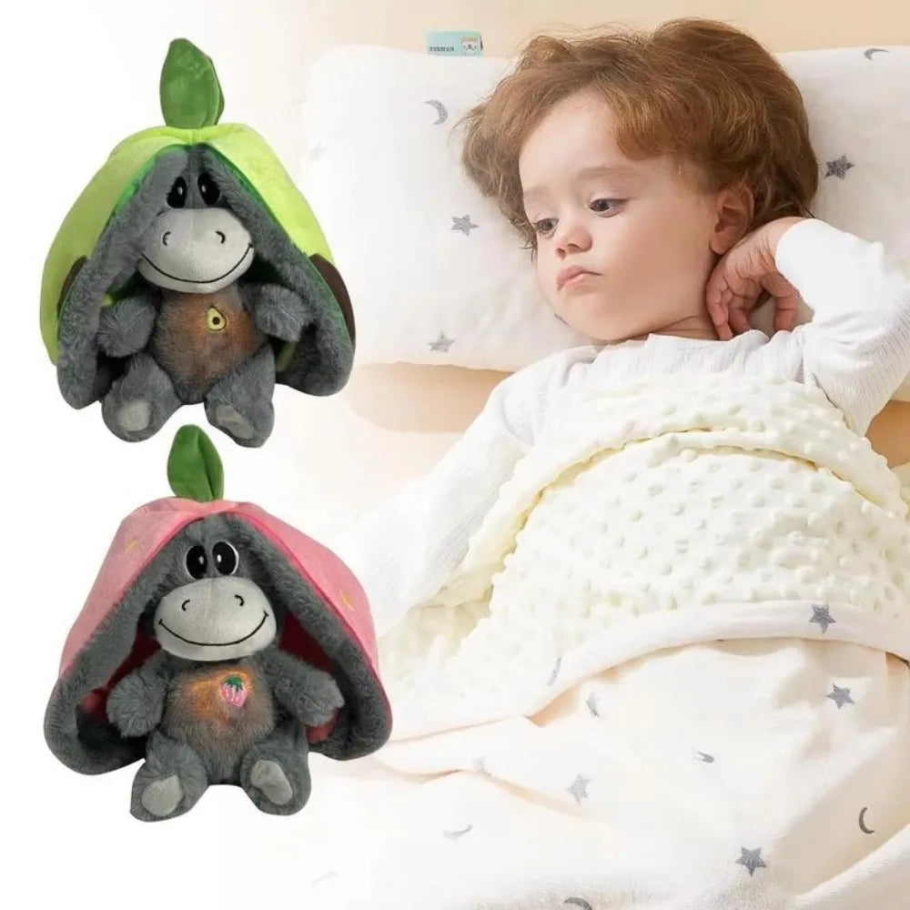 Çilekli Eşek Peluş Oyun Arkadaşım