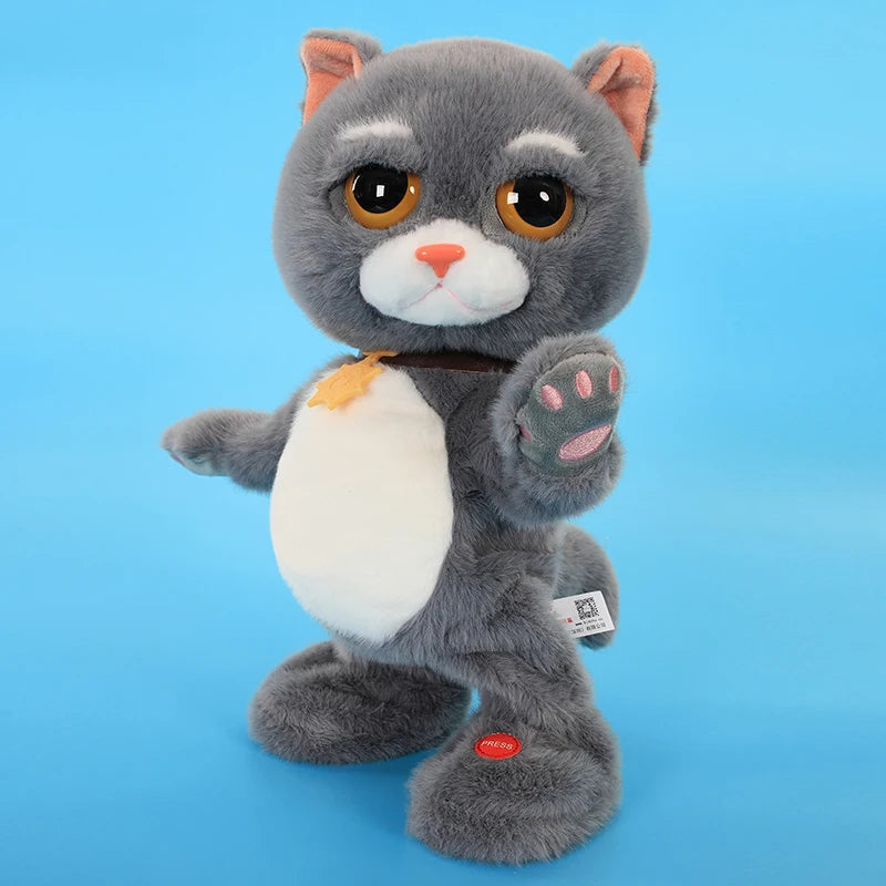 Dans Eden Peluş Kedi