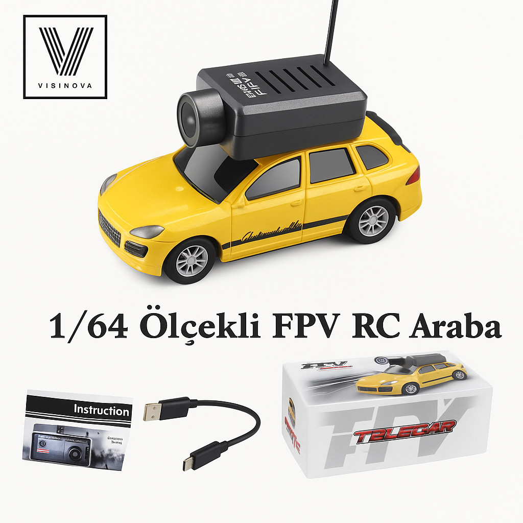 Mini Kameralı Rc Araba