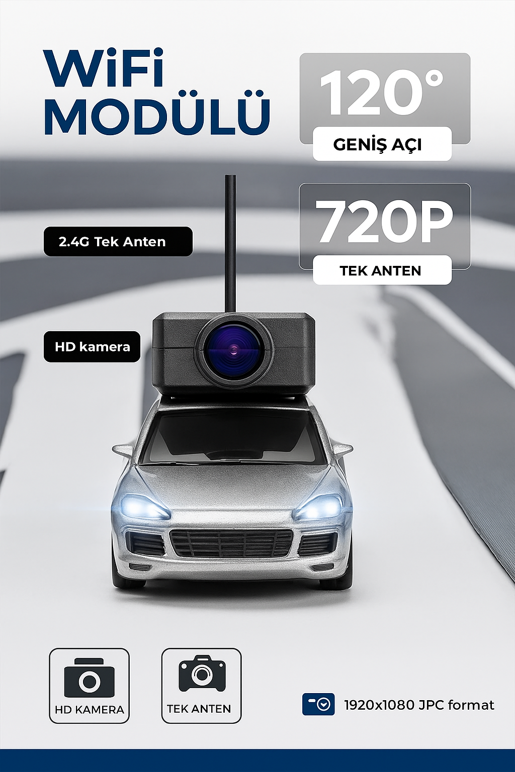 Mini Kameralı Rc Araba