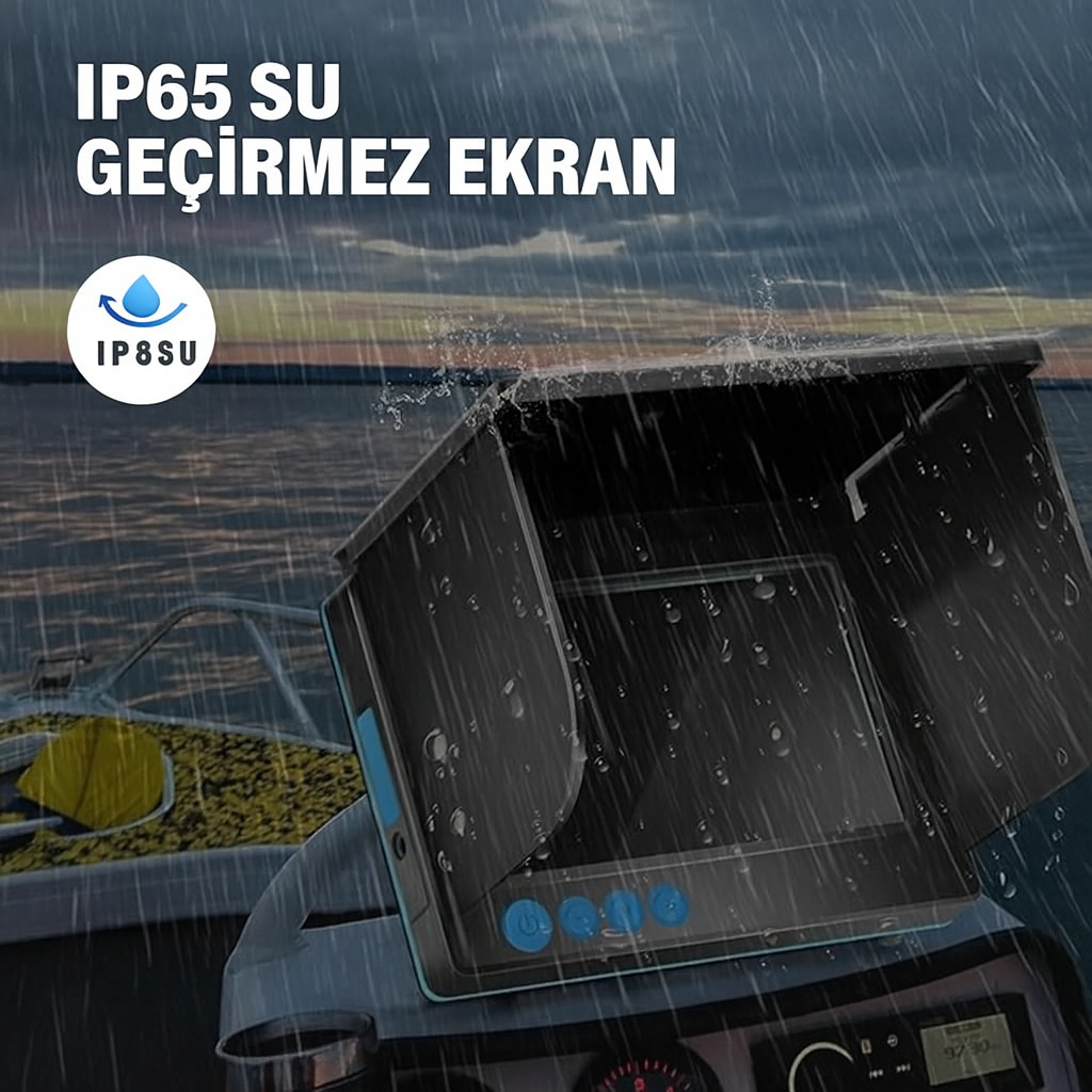 Profesyonel Sualtı 1080P Balıkçı Kamerası