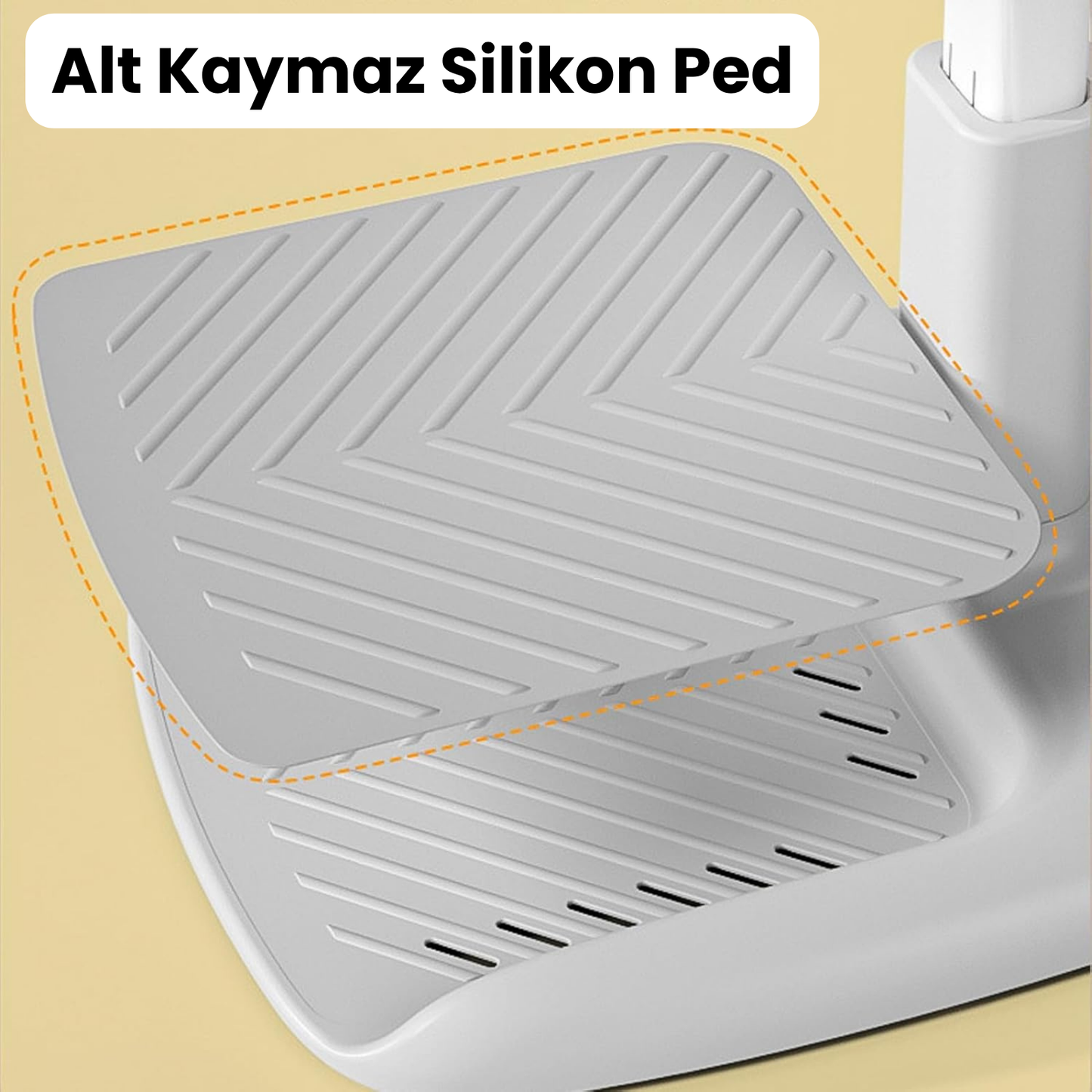 Ördek Şeklinde Kaymayan Bebek Banyo Rafı Standı