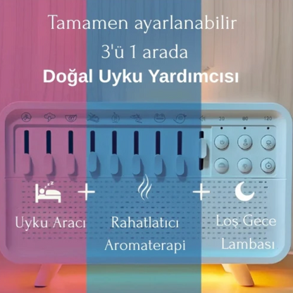 Beyaz Gürültü Aromaterapi Difüzör